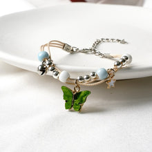 Load image into Gallery viewer, ReforestAustralia™ Cute Metal Drip Glaze Pendant Bracelet(Plants 1 Tree)🌲
