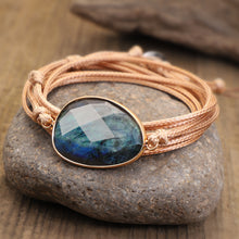 Load image into Gallery viewer, ReforestAustralia™ Natural Stone Labradorite Boho Bracelet(Plants 1 Tree)🌲
